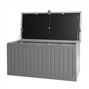 Buy Gardeon Outdoor Storage Box 270L Grey