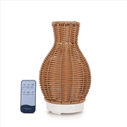 Buy Essential Oil Aroma Diffuser and Remote - 100ml Rattan Vase Mist Humidifier
