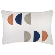 Buy Cushion Cover-With Piping-Shadow Moon-35cm x 50cm