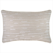 Buy Cushion Cover-With Piping-Earth-Lines-Beige-35cm x 50cm