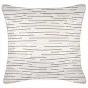Buy Cushion Cover-With Piping-Earth-Lines-Beige-45cm x 45cm