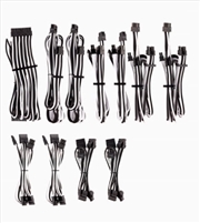 Buy Corsair Corsair Psu - Premium Individually Sleeved DC Cable Pro Kit Black/White
