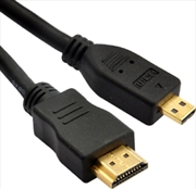 Buy Astrotek HDMI Male to Micro Male Cable - V1.4, High Speed With Ethernet - 3M