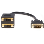 Buy Astrotek DVI-D Splitter Cable 24+1 pins Male to 2x Female Gold Plated - 0.3M