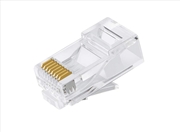 Buy Astrotek CAT6 UTP -RJ45 Connector 8P8C Network Plug 3 Prong Blade 3U - 50pcs/bag - Gold