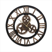 Buy Artiss Wall Clock Extra Large Vintage - 80cm