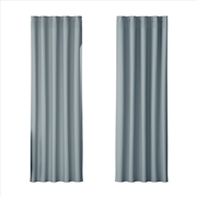 Buy Artiss 2X Blockout Curtains Blackout Window Curtain Eyelet 180x213cm Grey