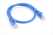 Buy 8Ware Cat6a UTP Ethernet Cable 25cm Snagless Blue 