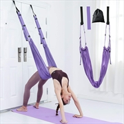 Buy Purple Fitness Yoga Strap Ba