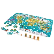 Buy Hape 2-In-1 World Tour Puzzle
