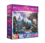 Buy Floor Puzzle - Thomas Kinkade - Disney Princess Story - Cinderella Wishes Upon a Dream 46pc