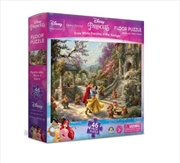 Buy Floor Puzzle - Thomas Kinkade - Disney Princess Story - Snow White Dancing in the Sunlight 46pc