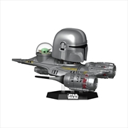 Buy Star Wars - The Mandalorian and Grogu in N1 Starfighter US Exclusive Pop! Ride [RS]