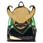 Buy Loungefly Marvel Comics - Loki Metallic Mini Backpack