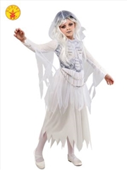 Buy Ghostly Girl Costume - Size Xxs 3-4 Yrs