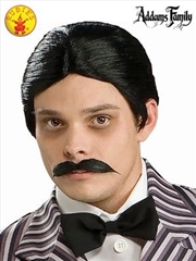 Buy The Addams Family Gomez Wig & Moustache: Adult