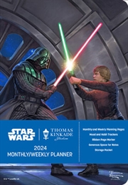 Buy Star Wars by Thomas Kinkade Studios - 2024 Monthly/Weekly Planner