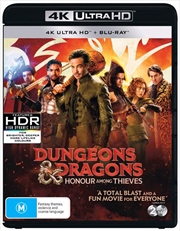 Buy Dungeons and Dragons - Honor Among Thieves | Blu-ray + UHD