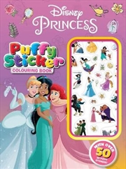 Buy Disney Princess Puffy Sticker Colouring Book