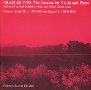 Buy Charles Ives- Sonatas for Violin and Piano Vol. 1