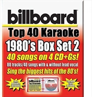 Buy Party Tyme Karaoke- Billboard 1980's Top 40 Karaoke Box Set 2