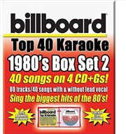 Buy Party Tyme Karaoke- Billboard 1980's Top 40 Karaoke Box Set 2