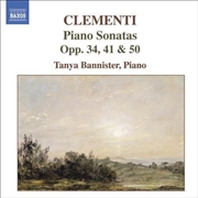 Buy Clementi: Sonatas Op 34, 50, 41