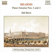 Buy Brahms: Pno Son No1 And No2