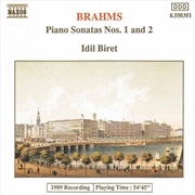 Buy Brahms: Pno Son No1 And No2