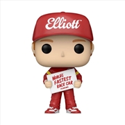 Buy Nascar - Bill Elliott holding Fastest Race Car Sign Pop! Vinyl