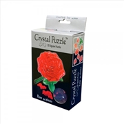 Buy Red Rose 3D Crystal Puzzle