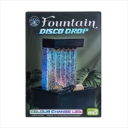 Buy LED Disco Back Drop Water Feature Fountain