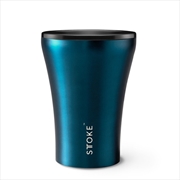 Buy Sttoke Ceramic Reusable Cup 8oz Steel Blue