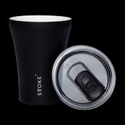 Buy STTOKE Ceramic Reusable Cup 8oz Black