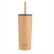Buy Oasis "Super Sipper" Stainless Steel Double Wall Insulated Tumbler W/ Silicone Head Straw 600ml - Ro