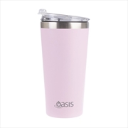 Buy Oasis Stainless Steel Double Wall Insulated "Travel Mug" 480ml - Carnation
