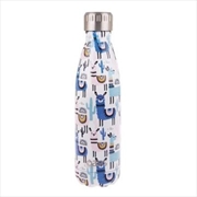 Buy Oasis Stainless Steel Double Wall Insulated Drink Bottle 500ml - Llamas