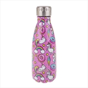 Buy Oasis Stainless Steel Double Wall Insulated Drink Bottle 350ml - Unicorns