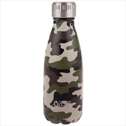 Buy Oasis Stainless Steel Double Wall Insulated Drink Bottle 350ml - Camo Green