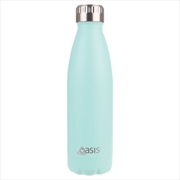 Buy Oasis Stainless Steel Double Wall Insulated Drink Bottle 500ml - Matte Mint