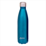 Buy Oasis Stainless Steel Double Wall Insulated Drink Bottle 500ml - Aqua