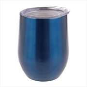 Buy Oasis Stainless Steel Double Wall Insulated Wine Tumbler 330ml - Sapphire