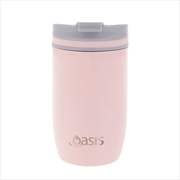 Buy Oasis Stainless Steel Double Wall Insulated "Travel Cup" 300ml - Soft Pink