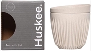 Buy Huskee 6oz Cup & Lid Natural