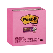 Buy POST-IT Super Sticky 654-5SSNP Pnk75X75 Pack of 5