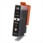 Buy PGI-670XL Black Premium Compatible Inkjet Cartridge