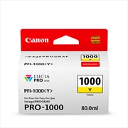 Buy CANON PFI1000 Yellow Ink Cartridge