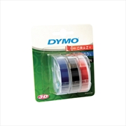 Buy DYMO Embosser Tape 9mmX3m Assorted Pack of 3