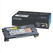 Buy LEXMARK C500S2YG YELLOW TONER YIELD 1500 PAGES FOR C500 X500 X502N