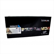 Buy LEXMARK 15G041C CYAN PREBATE TONER YIELD 6000 PAGES FOR C752 760 762